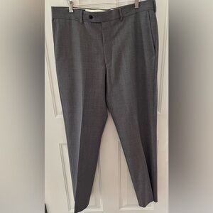 Gray Lands End traditional Fit Men’s Dress Pants